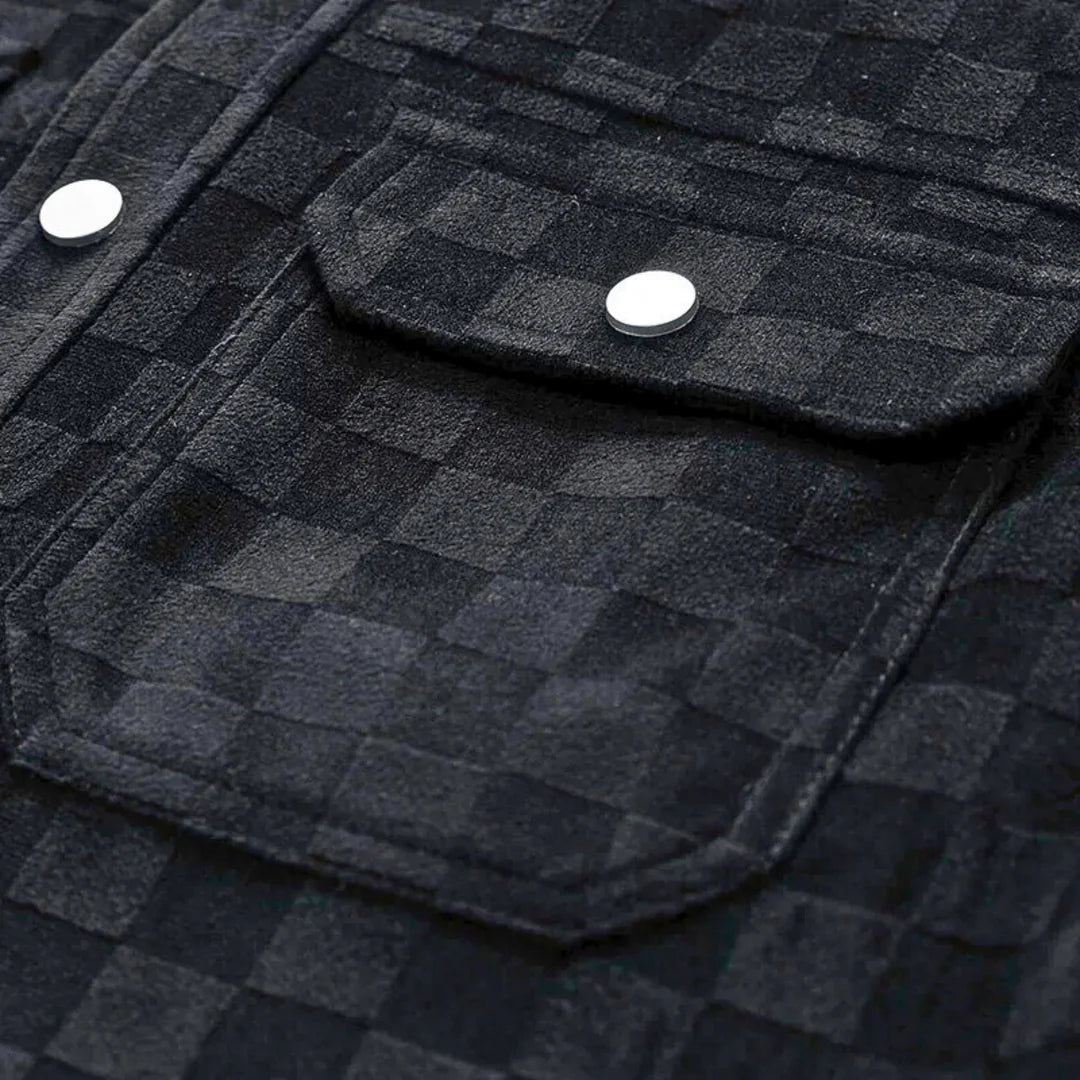 Vintage Checkered Jacket